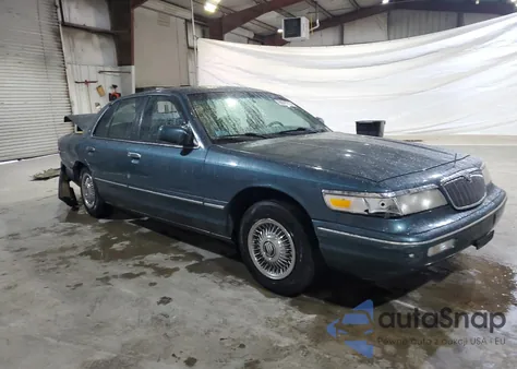 1996 Mercury Grand Marquis Gs z USA, uszkodzony, nr VIN 2MELM74W0TX656969